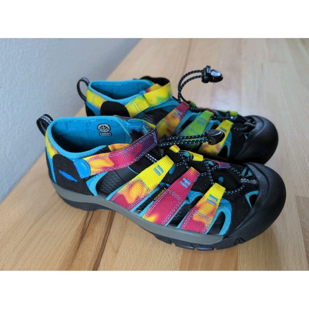 KEEN Newport H2 Rainbow Waterproof Sport Sandals US Women's 5 EU 37 colorful